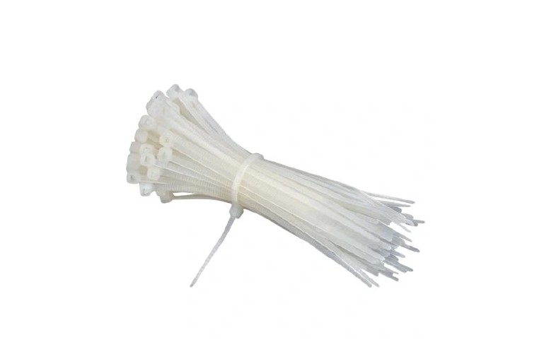 Cable ties 100pcs. (white)